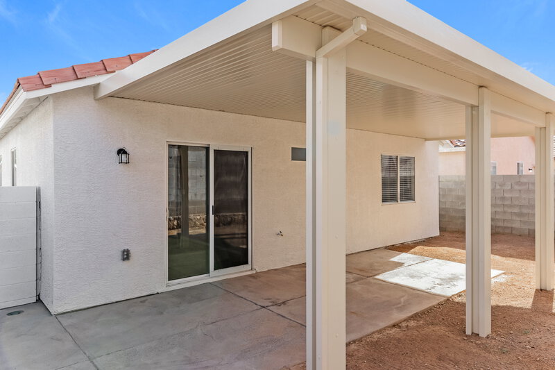 1,850/Mo, 3913 Copperhead Hills St Las Vegas, NV 89129 Rear View 3