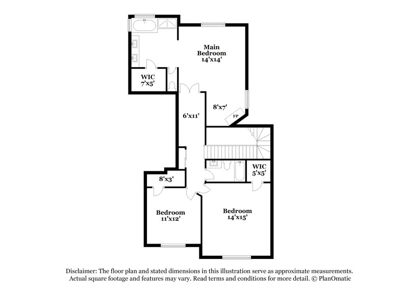 2,465/Mo, 2134 Falcon Pointe Ln Henderson, NV 89074 Floor Plan View 2