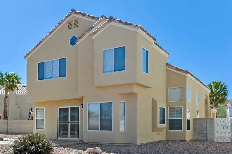 2,465/Mo, 2134 Falcon Pointe Ln Henderson, NV 89074 Rear View