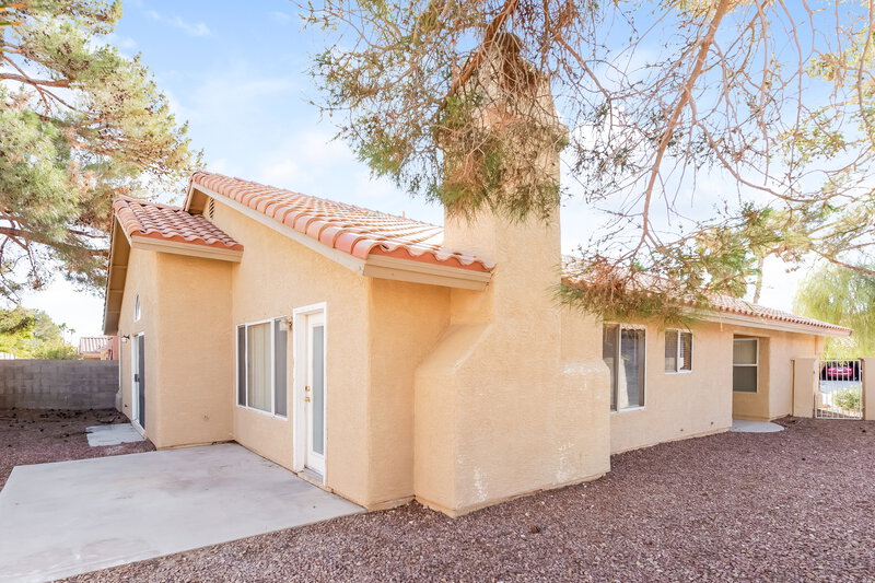 1,970/Mo, 1612 Rio Bravo Dr North Las Vegas, NV 89031 Rear View