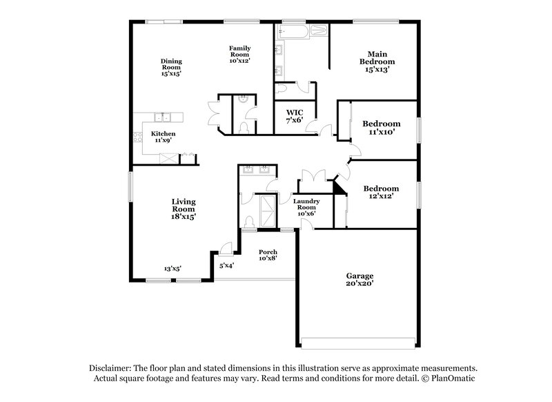 3,480/Mo, 312 Carole Little Ct Henderson, NV 89014 Floor Plan View