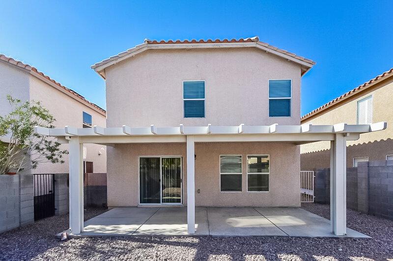 2,285/Mo, 7620 Emerald Ridge Ct Las Vegas, NV 89129 Rear View