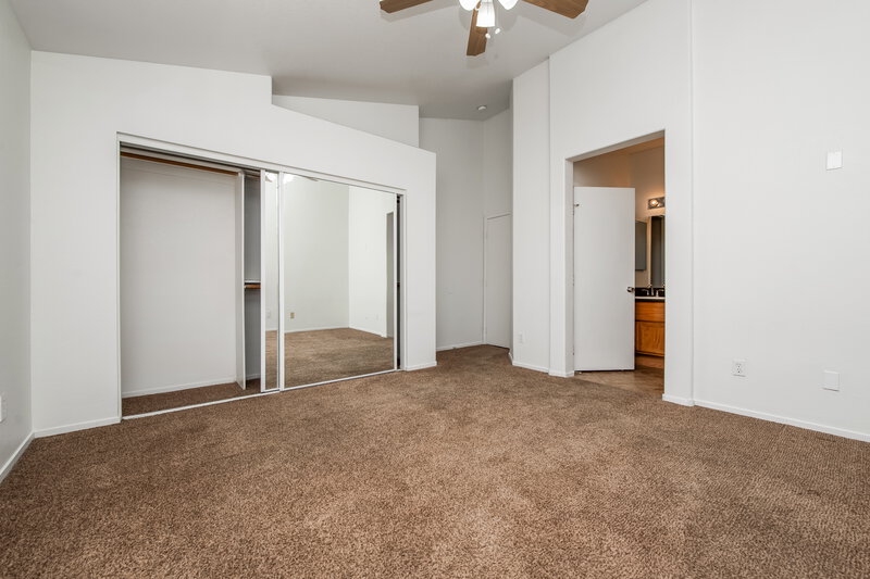 1,965/Mo, 6062 Canyon Gap Dr North Las Vegas, NV 89031 Main Bedroom View 2