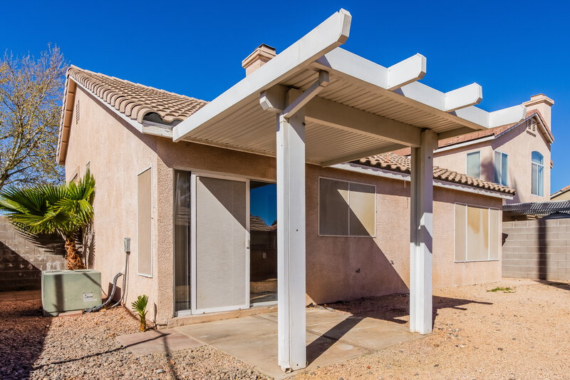 1,965/Mo, 6062 Canyon Gap Dr North Las Vegas, NV 89031 Rear View