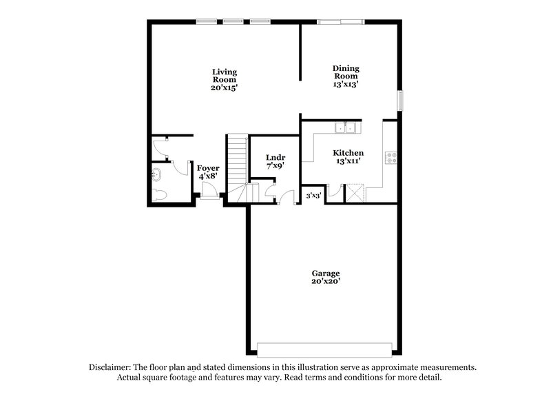 2,020/Mo, 11663 Rossovino St Las Vegas, NV 89183 Floor Plan View