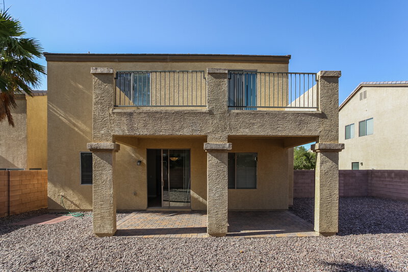 2,020/Mo, 8120 Chestnut Hollow Ave Las Vegas, NV 89131 Rear View