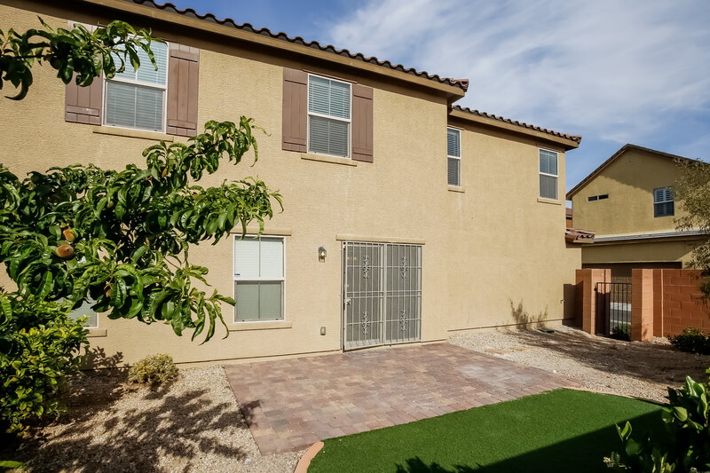 2,550/Mo, 10819 Azure Ocean Ave Las Vegas, NV 89166 Rear View