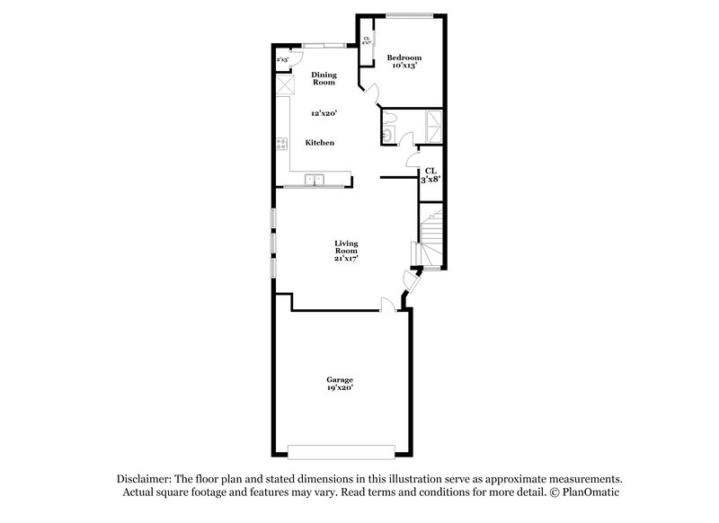 2,215/Mo, 11795 Bergamo Ct Las Vegas, NV 89183 Floor Plan View