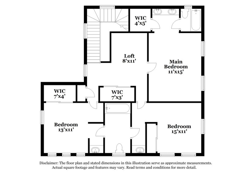 1,820/Mo, 978 Medina de Leon Ave Henderson, NV 89015 Floorplan View 2