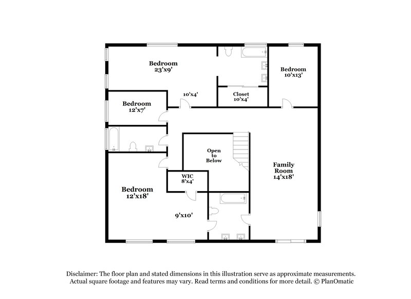 2,875/Mo, 2418 Island Paradise Ave North Las Vegas, NV 89031 Floorplan View 2