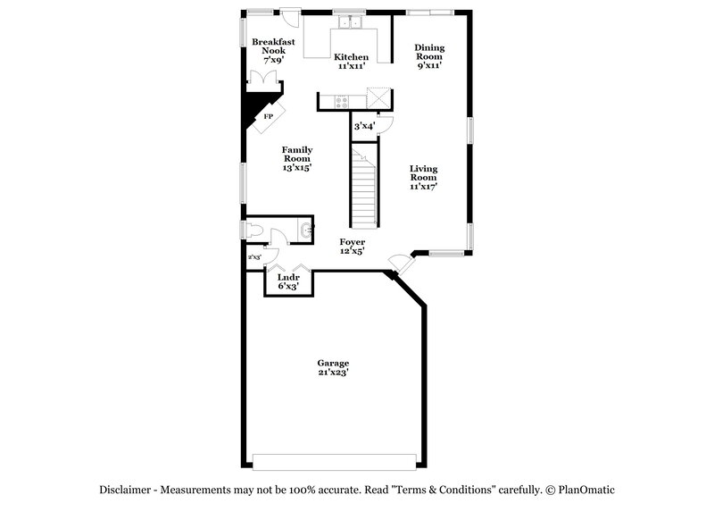 2,045/Mo, 4108 Compass Rose Way Las Vegas, NV 89108 Floor Plan View