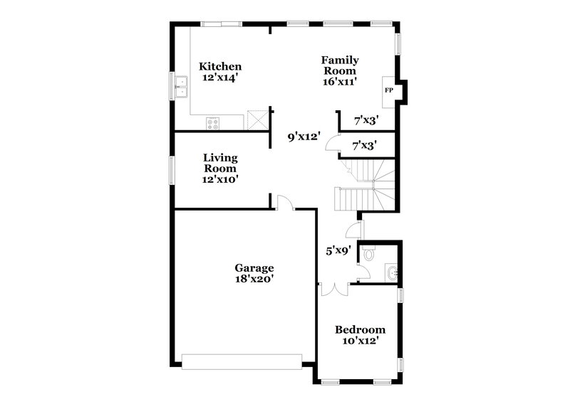 2,495/Mo, 2545 Wild Ambrosia Ave Henderson, NV 89074 Floor Plan View