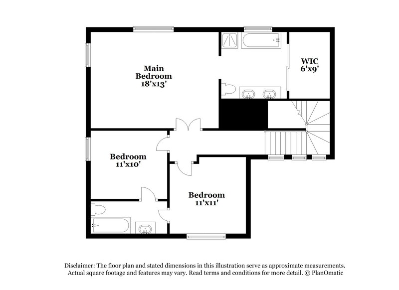 1,950/Mo, 7232 Pinon Crest Ct Las Vegas, NV 89131 Floor Plan View 2