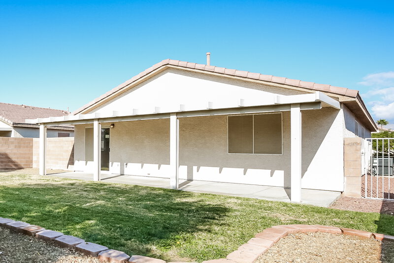 1,940/Mo, 4829 Peaceful Pond Ave Las Vegas, NV 89131 Rear View