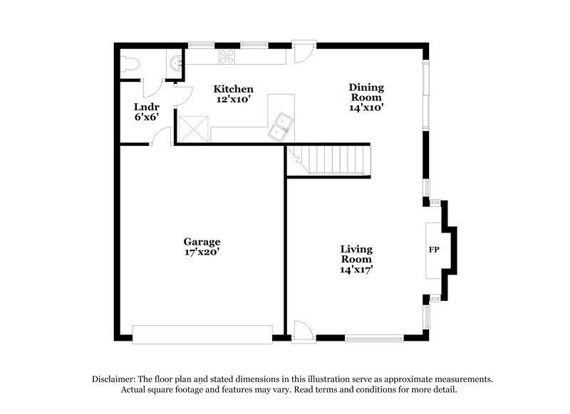 2,035/Mo, 3351 Epson St Las Vegas, NV 89129 Floor Plan View