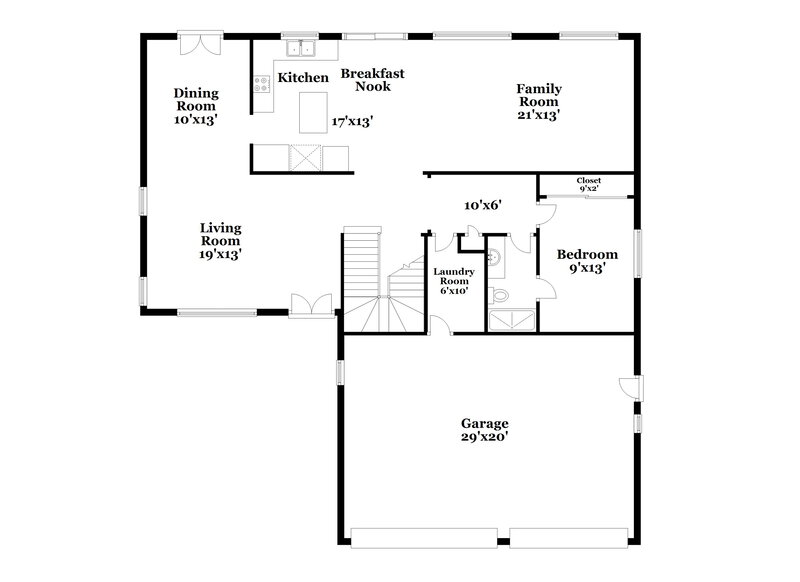 2,275/Mo, 8185 Flanders Terrace Dr Las Vegas, NV 89123 Floor Plan View 2