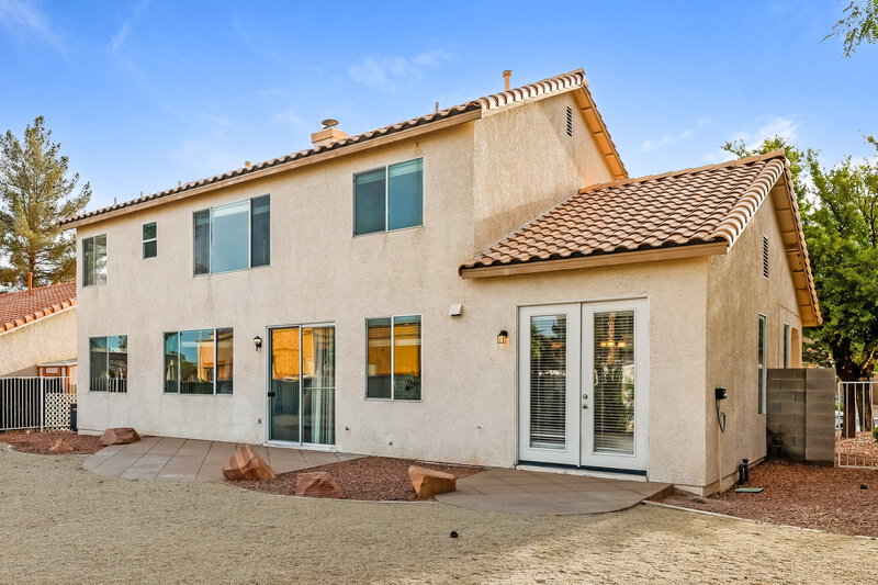 2,655/Mo, 8185 Flanders Terrace Dr Las Vegas, NV 89123 Rear View