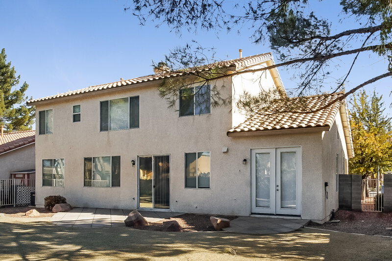 2,275/Mo, 8185 Flanders Terrace Dr Las Vegas, NV 89123 Rear View