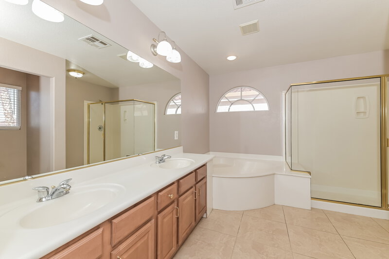 2,705/Mo, 896 Eureka Falls Ct Henderson, NV 89052 Main Bathroom View