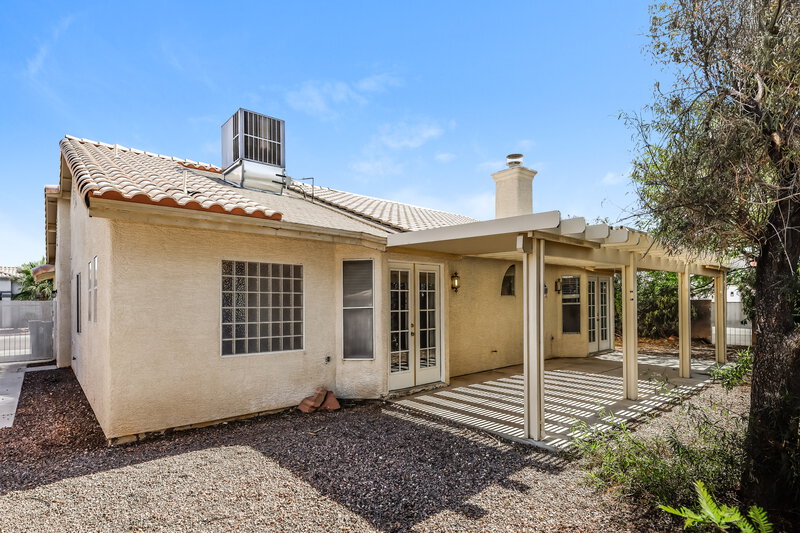 2,290/Mo, 6409 Rancho Santa Fe Dr Las Vegas, NV 89130 Rear View