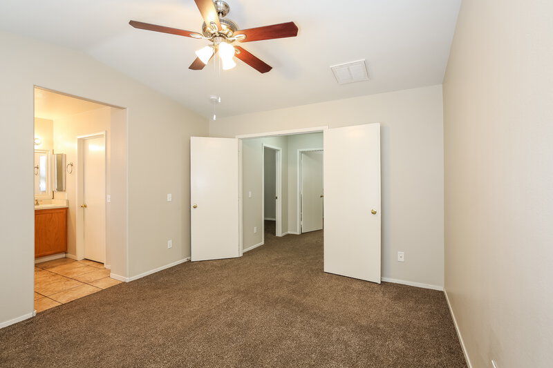 1,960/Mo, 7812 Esteem St Las Vegas, NV 89131 Main Bedroom View 2