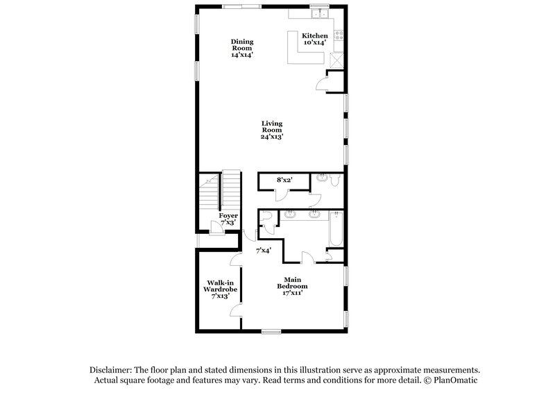 2,275/Mo, 3966 Mesa Peak Ct Las Vegas, NV 89129 Floor Plan View 2