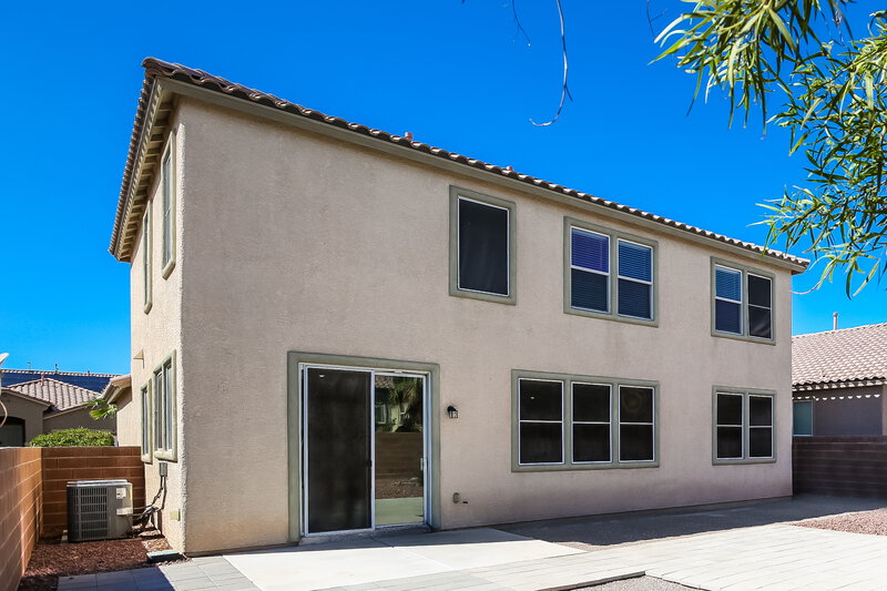 2,345/Mo, 6724 Sand Swallow St North Las Vegas, NV 89084 Rear View