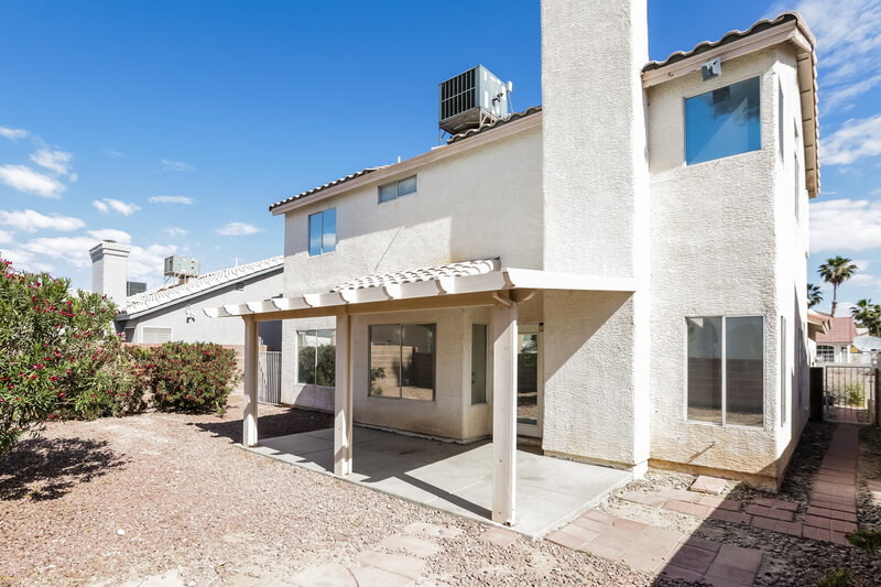 2,175/Mo, 6055 Autumn Rose Way Las Vegas, NV 89142 Rear View