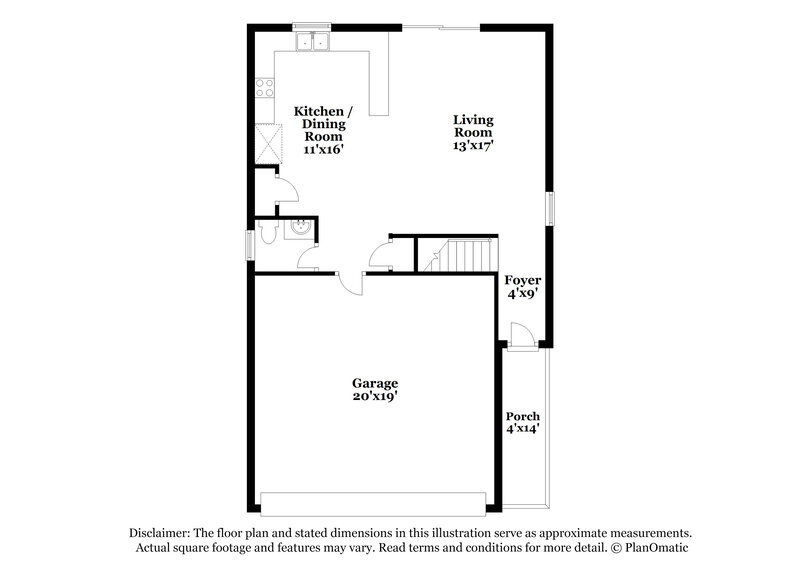 1,920/Mo, 8266 Time Machine Ave Las Vegas, NV 89113 Floor Plan View