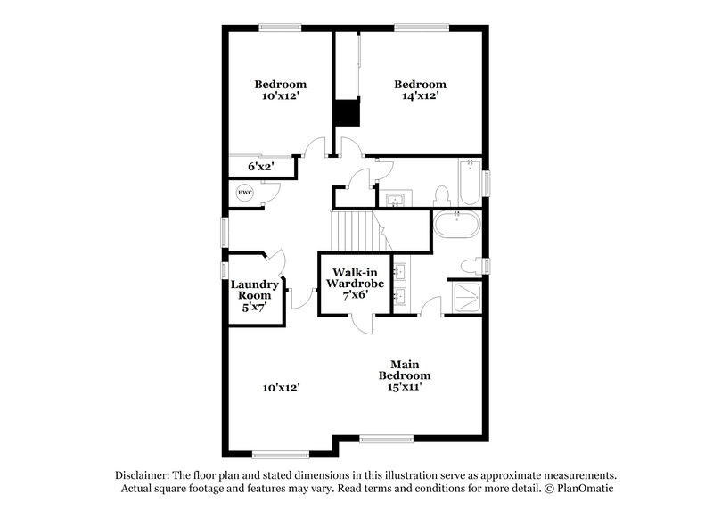 1,920/Mo, 8266 Time Machine Ave Las Vegas, NV 89113 Floor Plan View 2
