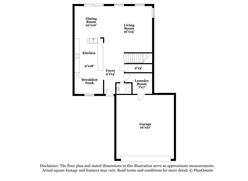 1,935/Mo, 717 Red Bark Ln Henderson, NV 89011 Floor Plan View
