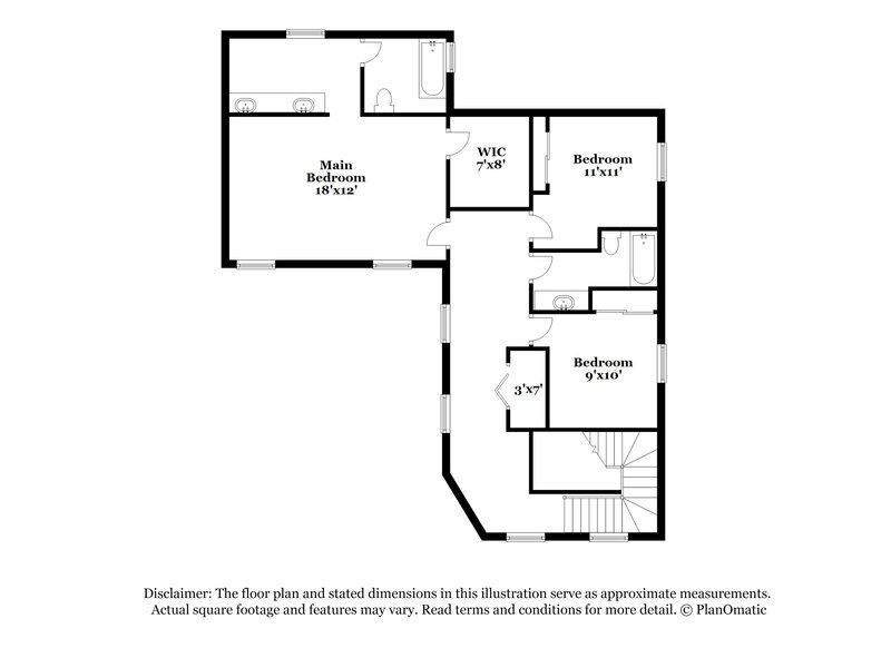 2,030/Mo, 2429 Belt Buckley Dr Henderson, NV 89002 Floorplan View 2