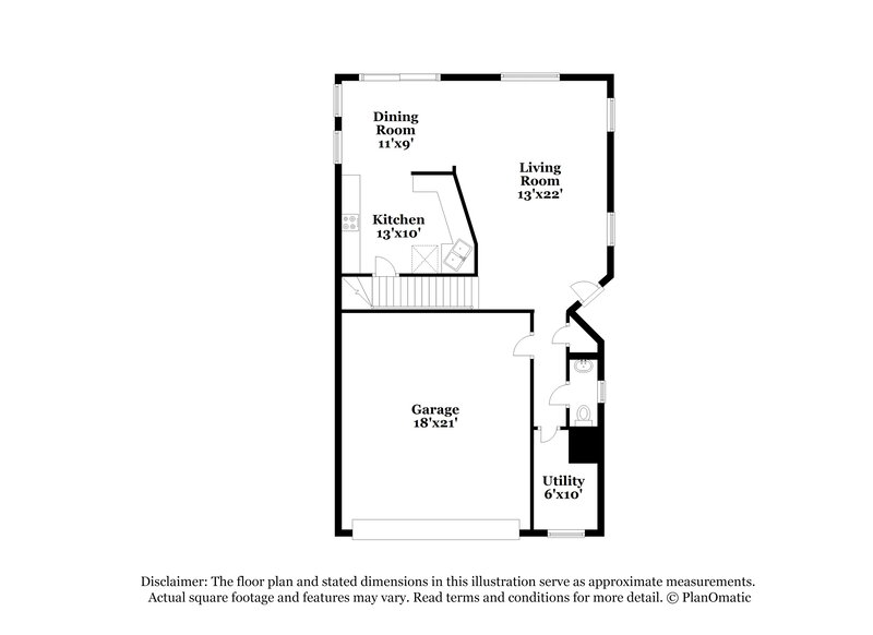 2,245/Mo, 6238 Borland Ct Las Vegas, NV 89148 Floor Plan View