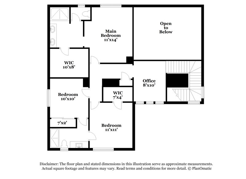 2,165/Mo, 10027 Ivy Patch St Las Vegas, NV 89183 Floor Plan View