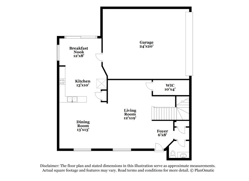 1,895/Mo, 9784 Sage Grove Ct Las Vegas, NV 89148 Floor Plan View