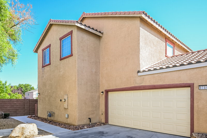 1,895/Mo, 9784 Sage Grove Ct Las Vegas, NV 89148 Rear View