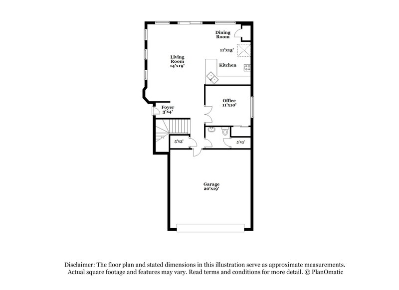 2,015/Mo, 4971 Gingerlyn St Las Vegas, NV 89122 Floor Plan View 2
