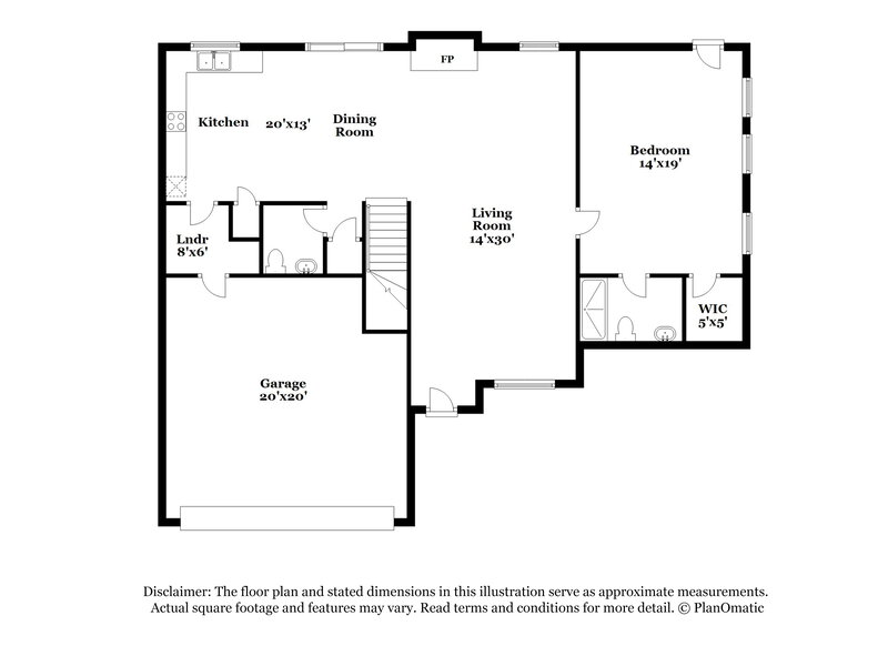 2,300/Mo, 1012 Desert Retreat Ct Henderson, NV 89002 Floor Plan View