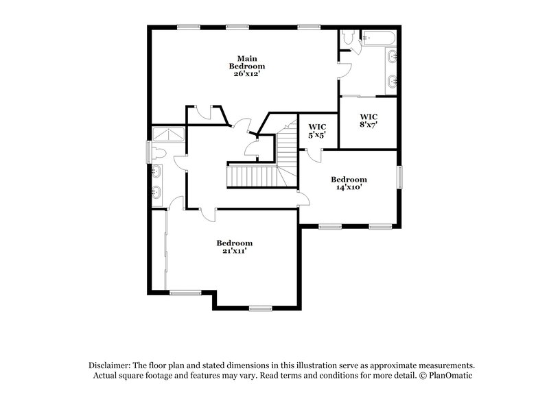 2,300/Mo, 1012 Desert Retreat Ct Henderson, NV 89002 Floor Plan View 2