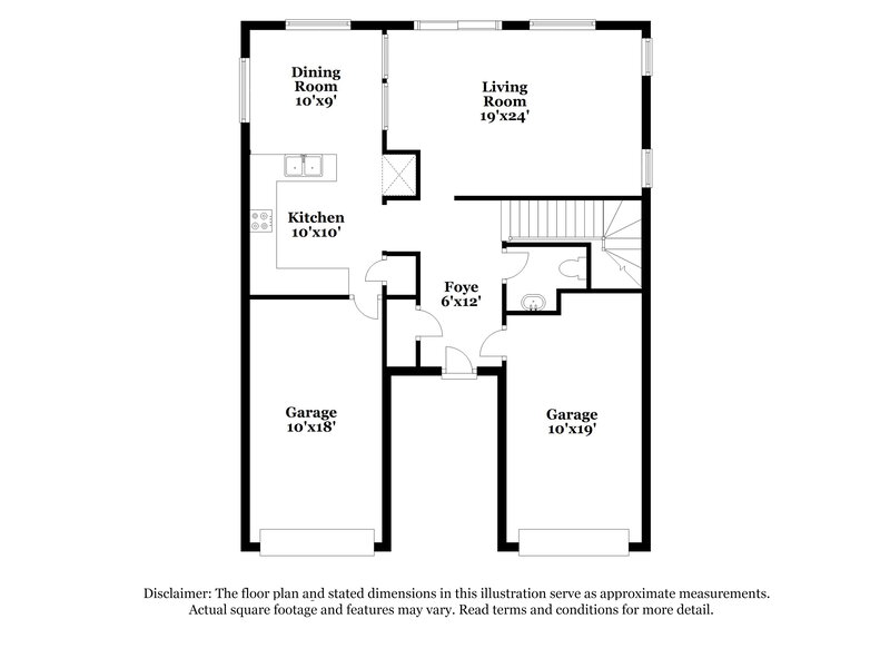 1,790/Mo, 8015 Duneville St Las Vegas, NV 89139 Floor Plan View