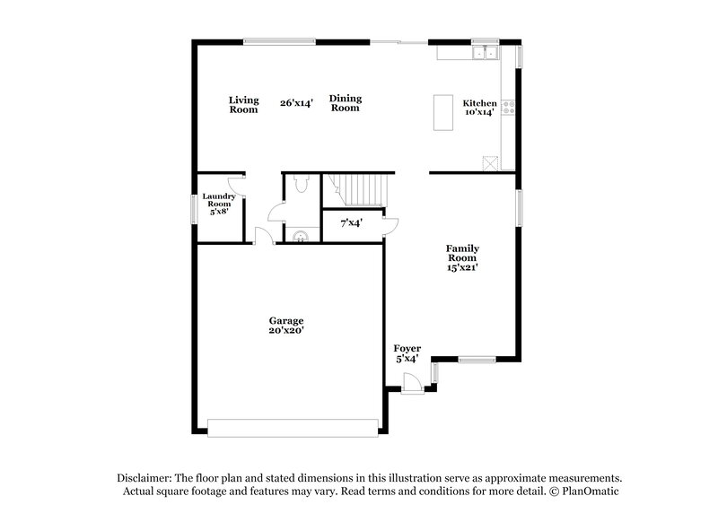 2,300/Mo, 989 Trackers Glen Ave Henderson, NV 89015 Floor Plan View 2