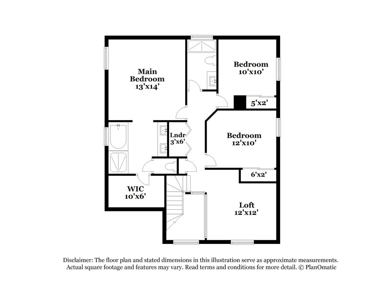 1,795/Mo, 10621 Bear Lodge Ct Las Vegas, NV 89129 Floor Plan View 2