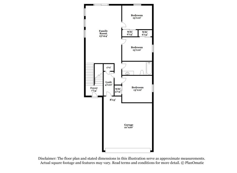 3,590/Mo, 5304 Welch Valley Ave Las Vegas, NV 89131 Floor Plan View