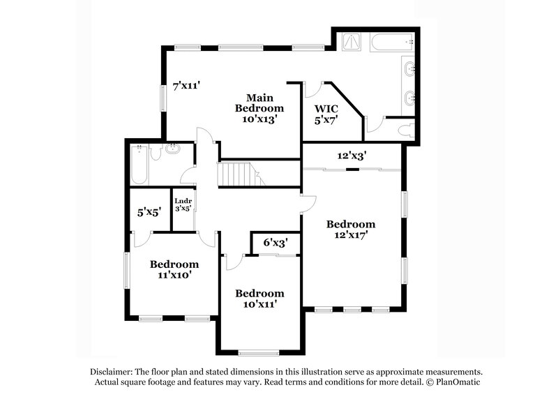 2,520/Mo, 981 Medina de Leon Ave Henderson, NV 89015 Floor Plan View 2