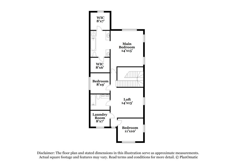2,190/Mo, 8562 Golden Idol Ct Las Vegas, NV 89131 Floor Plan View 2
