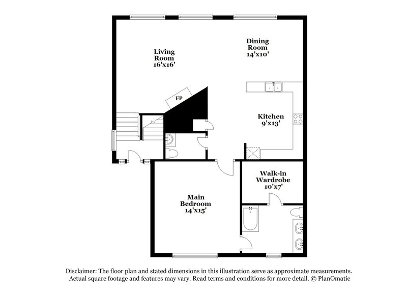 2,060/Mo, 7243 Twin Maples Ct Las Vegas, NV 89148 Floor Plan View 2