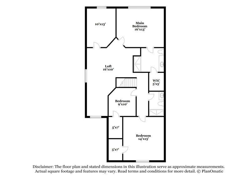 2,215/Mo, 697 Blooming Sage Ct Henderson, NV 89015 Floor Plan View 2