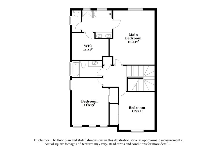2,050/Mo, 9004 College Green St Las Vegas, NV 89148 Floor Plan View 2