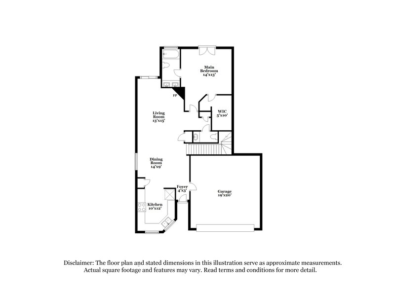 2,340/Mo, 2434 Wrangler Walsh Ln Henderson, NV 89002 Floor Plan View 2