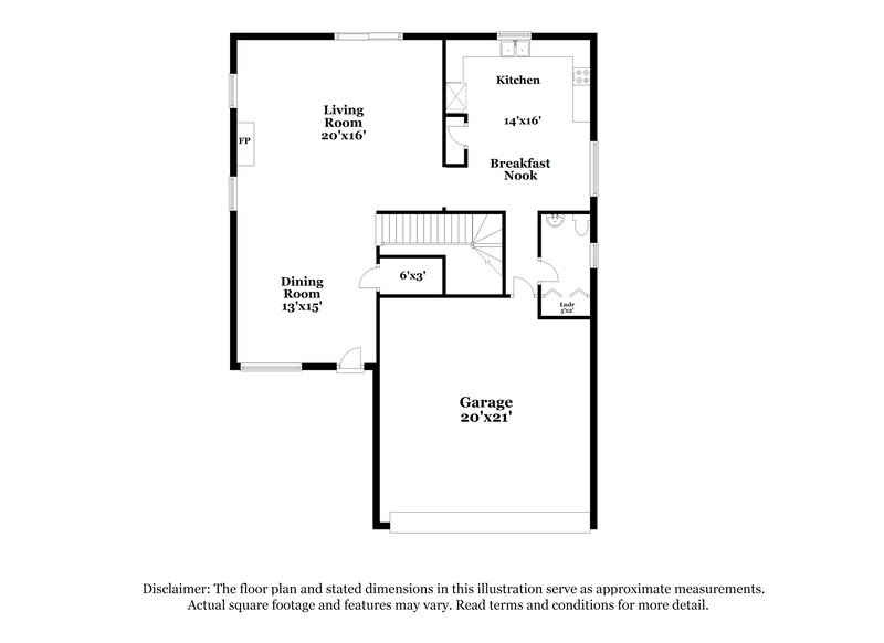 2,395/Mo, 5900 Taj Mahal Dr Las Vegas, NV 89130 Floorplan View